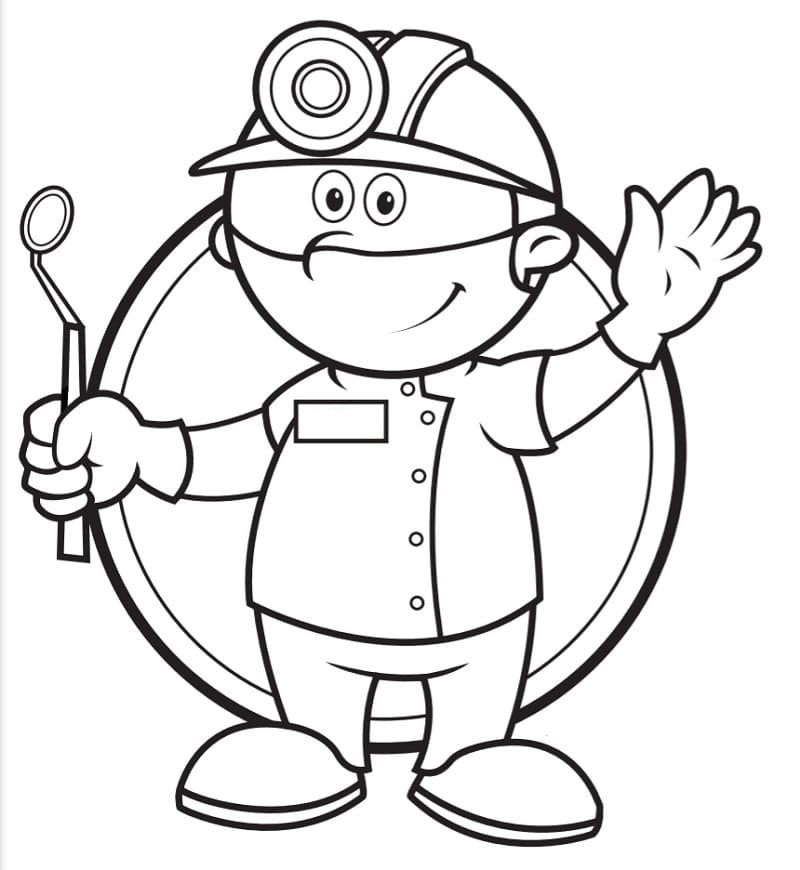 tranh tô màu bác sĩ 20