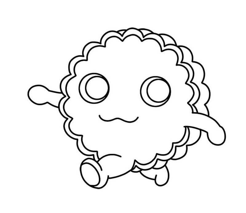 tranh tô màu bánh trung thu 2