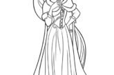 69+ tranh tô màu công chúa tóc mây – Sáng tạo cho trẻ em