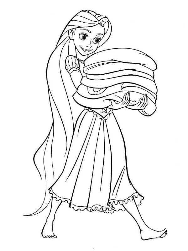 tranh tô màu công chúa tóc mây 24