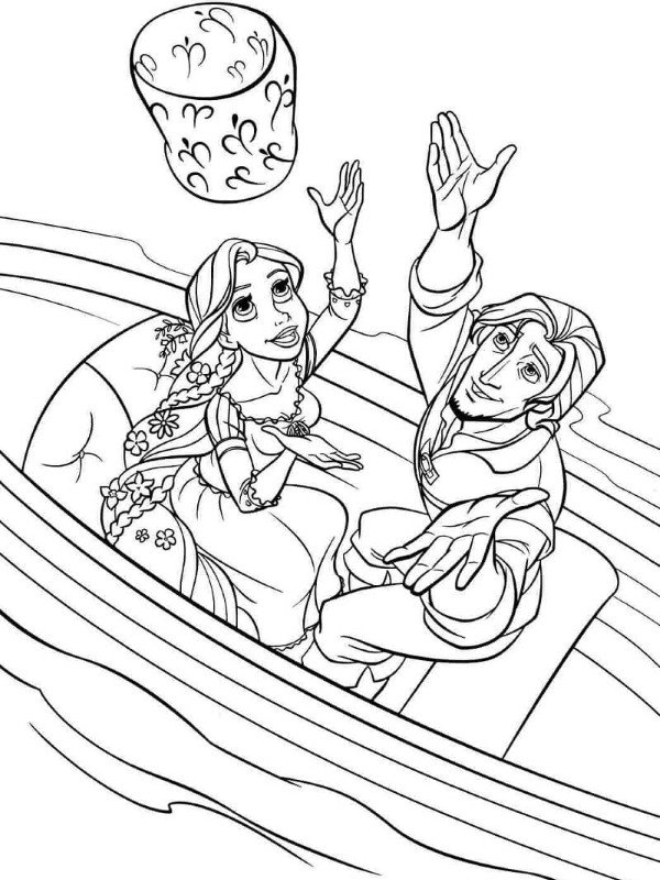 tranh tô màu công chúa tóc mây 26