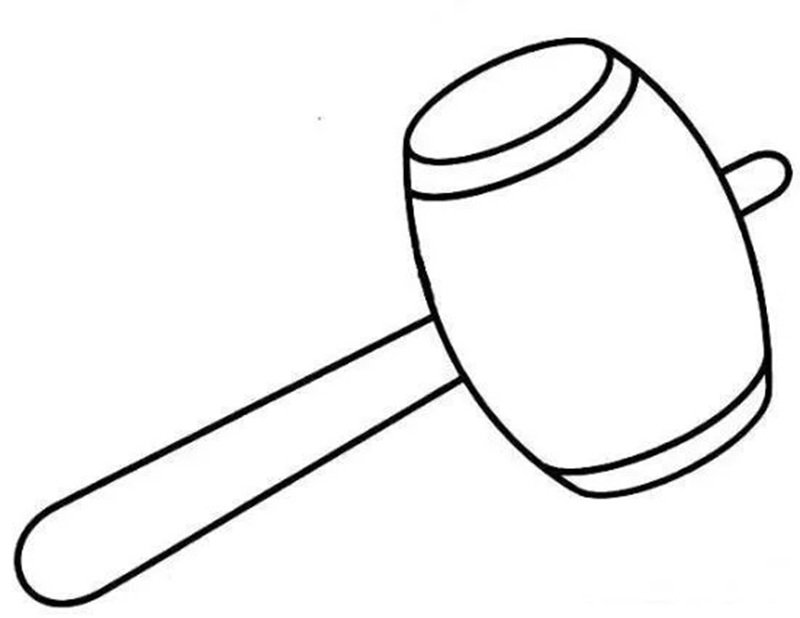 tranh tô màu dụng cụ nghề xây dựng 22