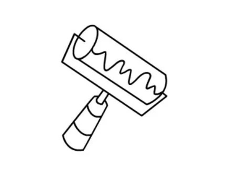 tranh tô màu dụng cụ nghề xây dựng 28