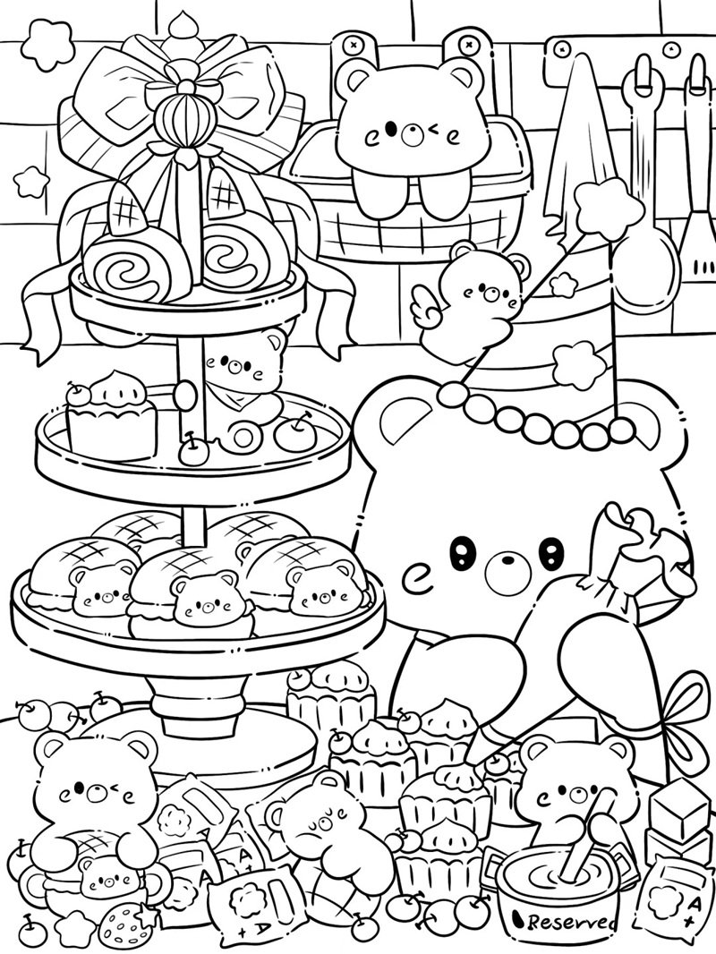 tranh tô màu giảm stress 17