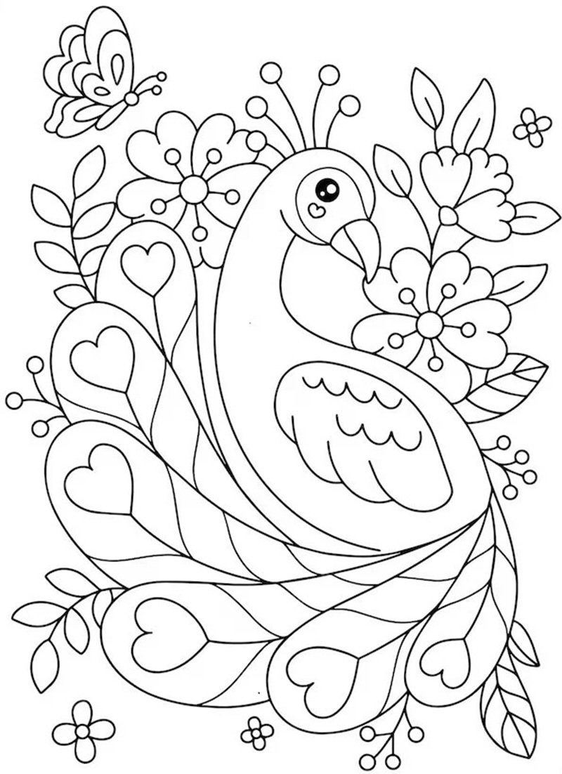 tranh tô màu giảm stress 37