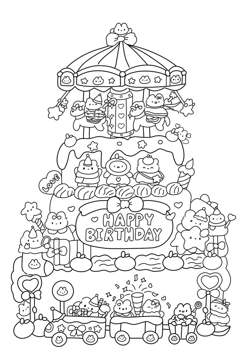 tranh tô màu giảm stress 5