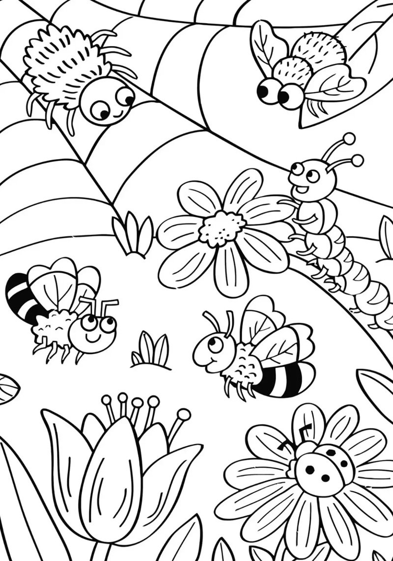 tranh tô màu giảm stress 9