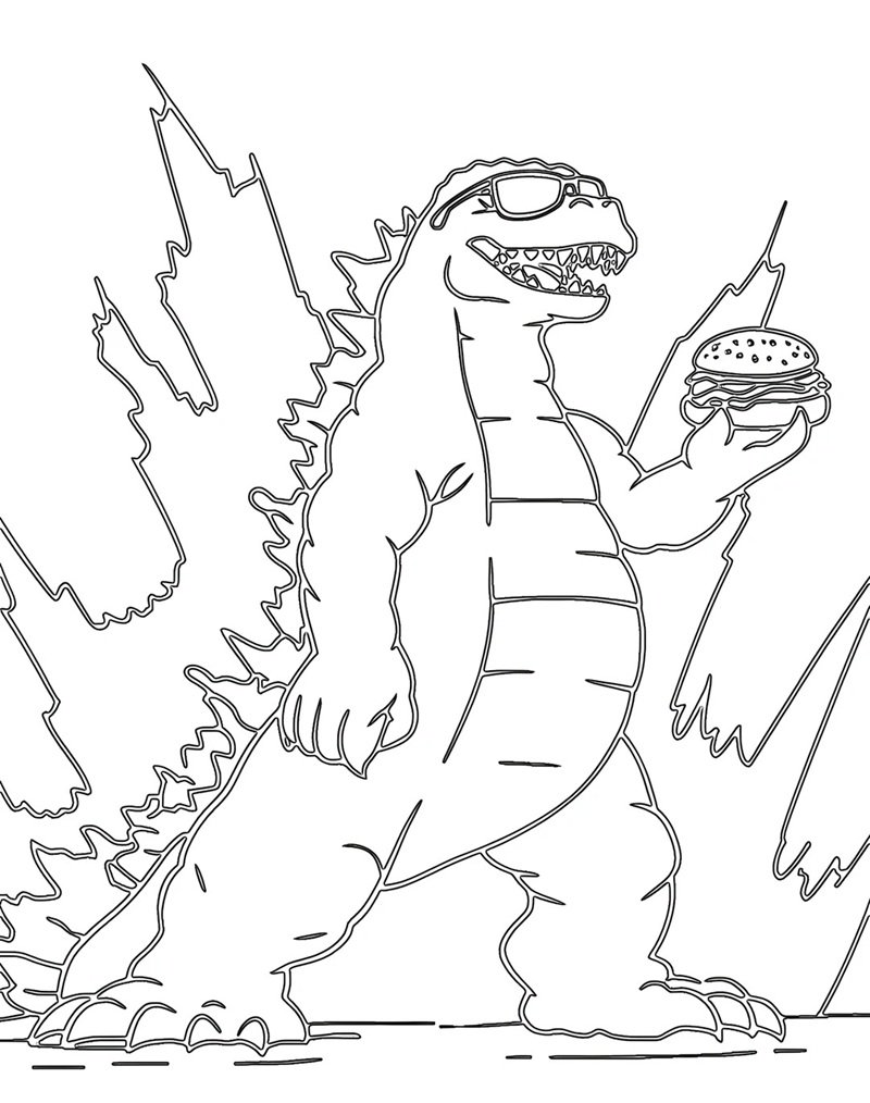 tranh tô màu khung log bạo chúa 17