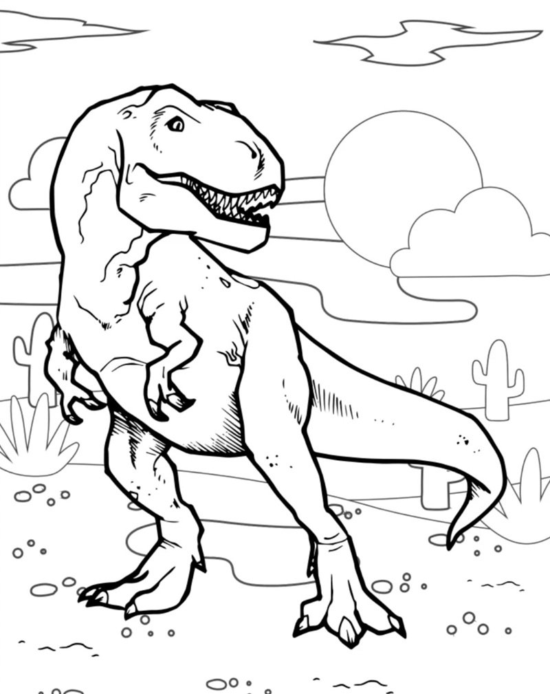 tranh tô màu khung log bạo chúa 35