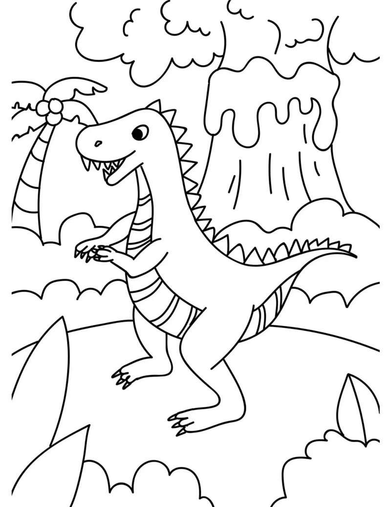 tranh tô màu khung log bạo chúa 40