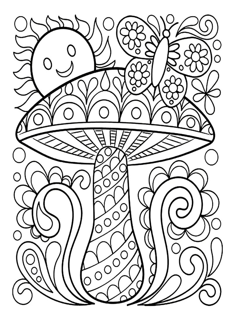 tranh tô màu mùa xuân 13