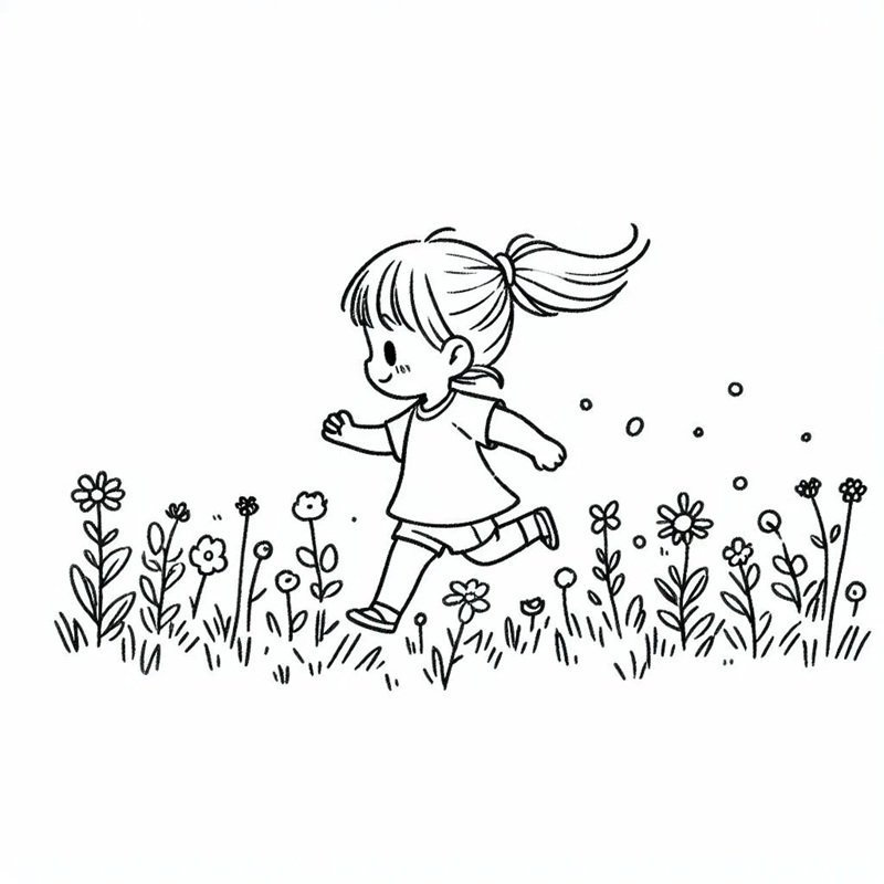 tranh tô màu mùa xuân 39