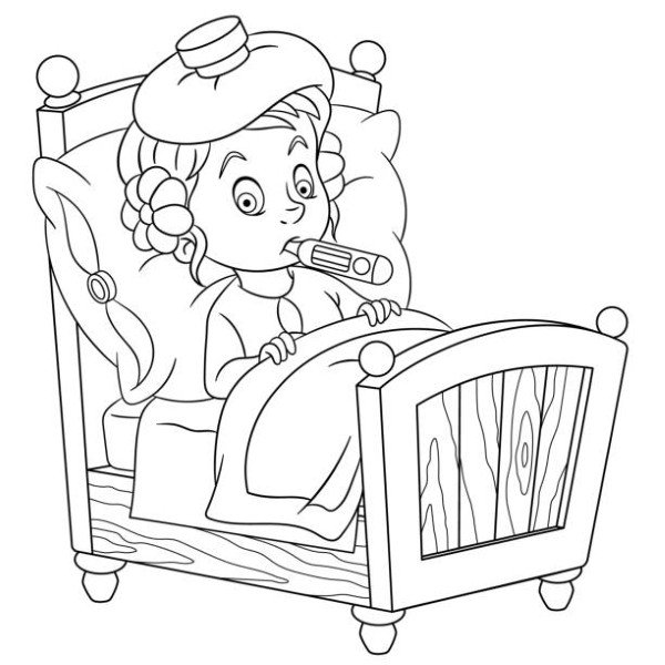 tranh tô màu phòng ngủ 6