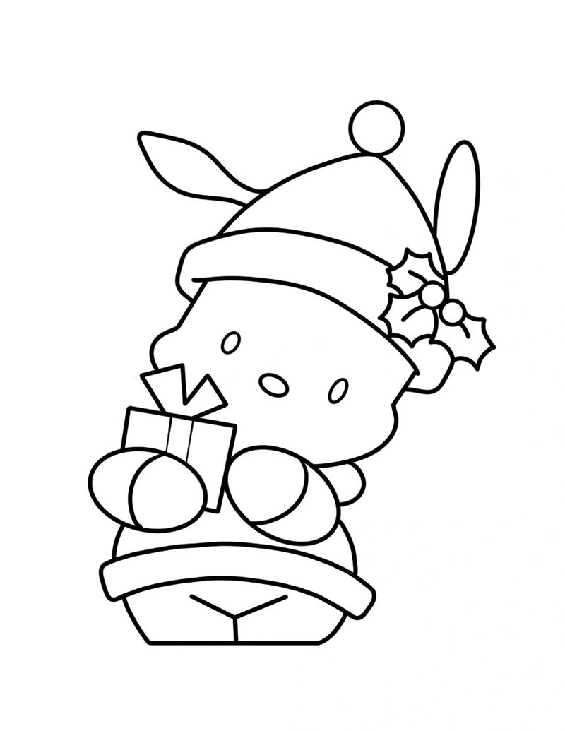 tranh tô màu pochacco 31