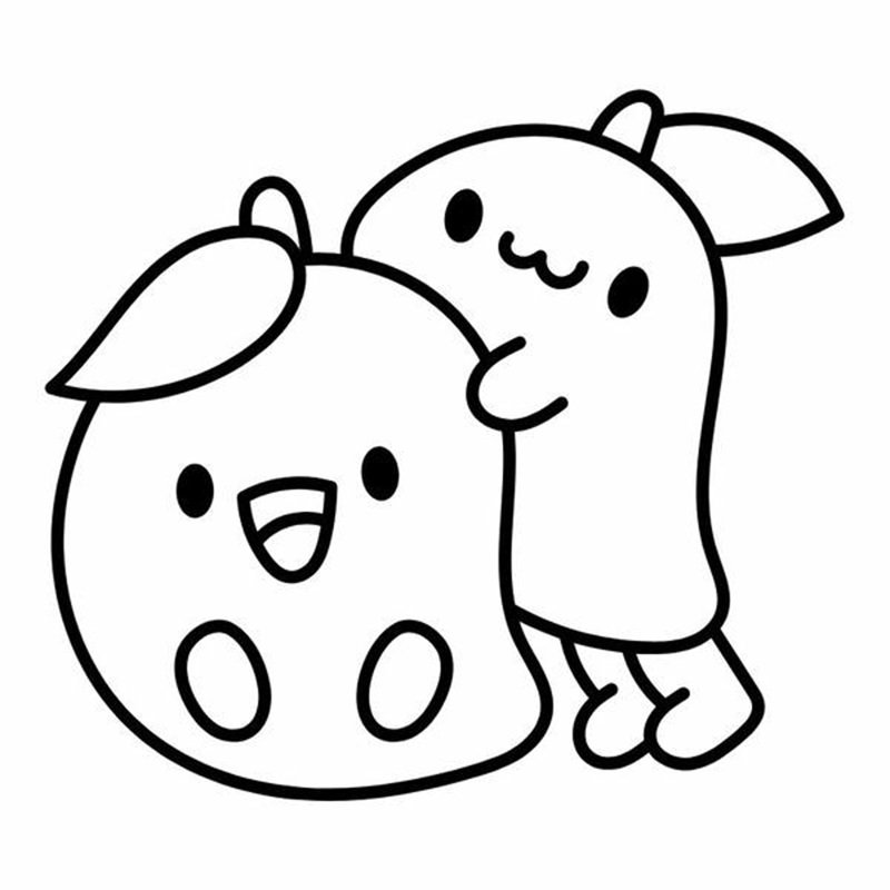 tranh tô màu quả xoài 17