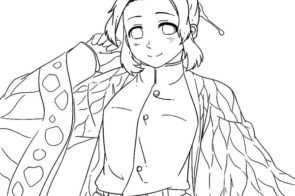 Tổng hợp 69+ tranh tô màu Shinobu chuẩn vibe Nhật