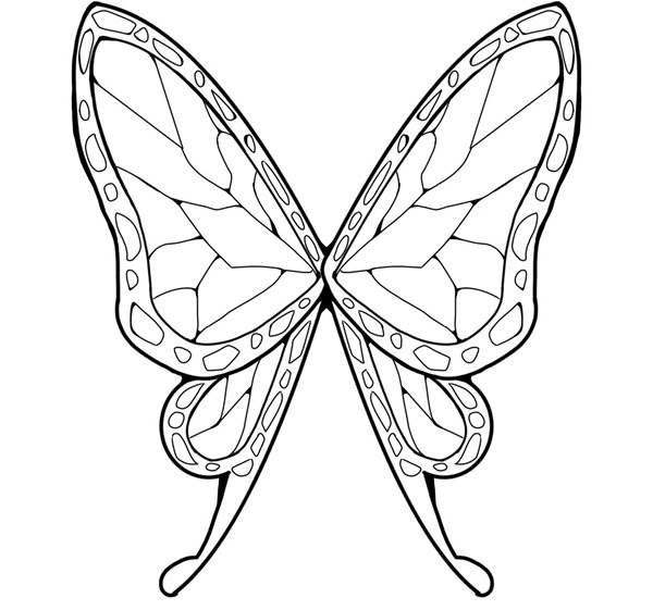 tranh tô màu shinobu 28