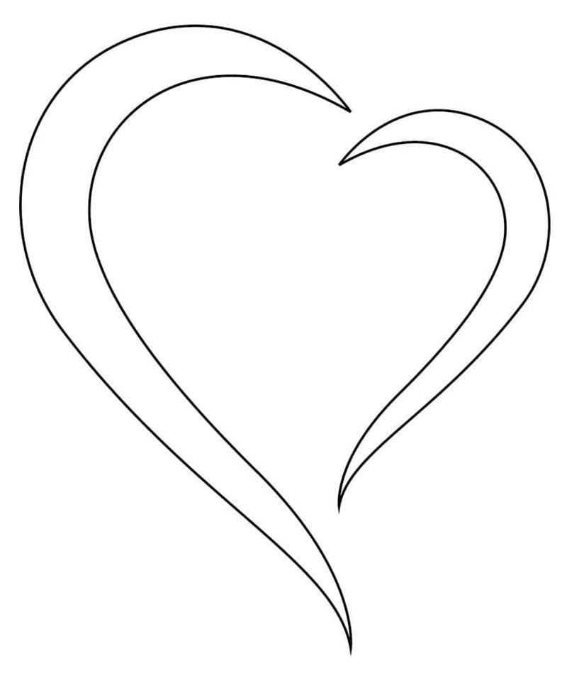 tranh tô màu trái tim 20